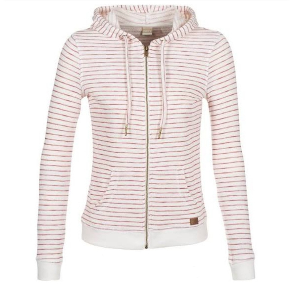 Roxy Trippin Stripe Zip-up Hoodie